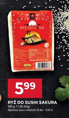 Ryż do sushi promocja w Stokrotka