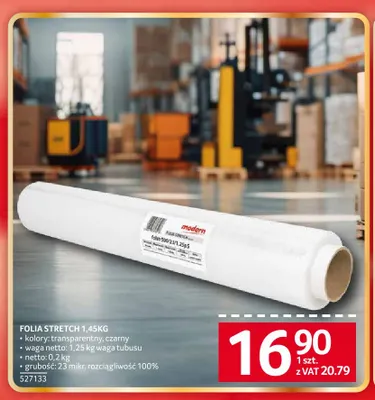 Folia stretch 1,45 kg Modern promocja w Selgros