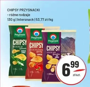 Chipsy Przysnacki Ser Górski promocja w Sedal