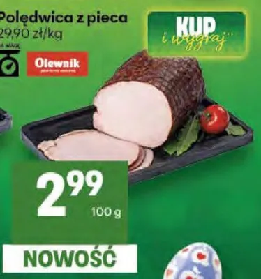 Polędwica z pieca promocja w Delikatesy Centrum