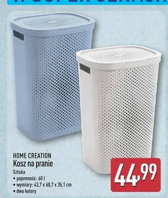 Kosz na pranie promocja w Aldi
