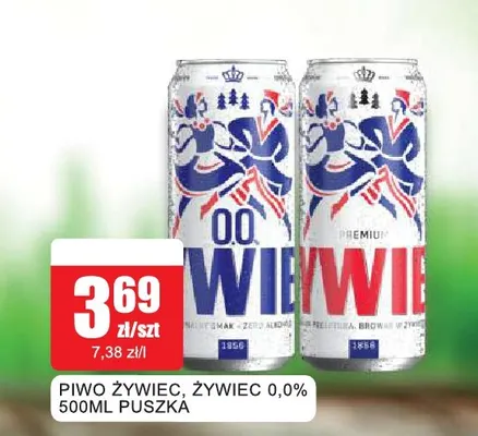 Piwo bezalkoholowe Żywiec promocja w Bingo