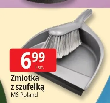 Zmiotka z szufelką MS Poland promocja w Leclerc