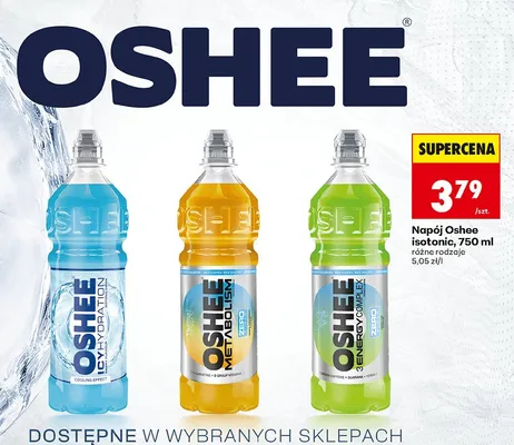 Napój izotoniczny Oshee Icy Hydration promocja w Biedronka