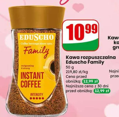 Kawa rozpuszczalna Family promocja w Dino