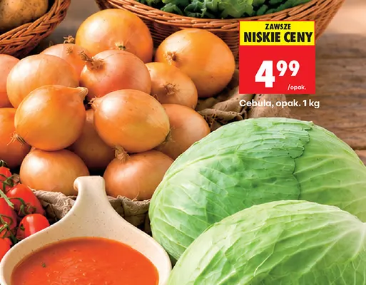 Cebula promocja w Biedronka