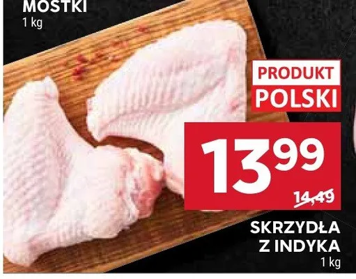 Skrzydła z indyka promocja w Stokrotka