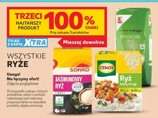 Ryż długoziarnisty K-Classic promocja w Kaufland