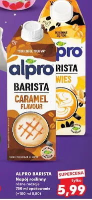 Napój roślinny różne rodzaje Barista promocja w Kaufland