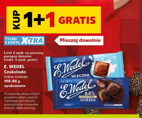 Czekolada gorzka 64% promocja w Kaufland