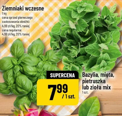 Ziemniaki wczesne promocja w POLOmarket