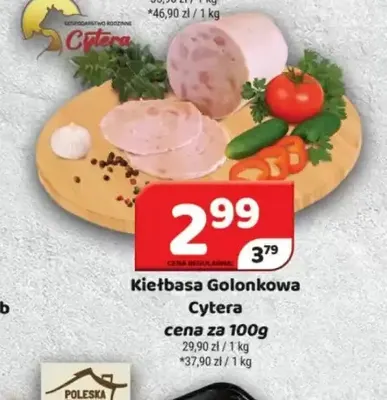 Kiełbasa golonkowa Cytera promocja w Delfin
