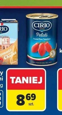Sos pomidorowy z dodatkami Cirio promocja w Carrefour