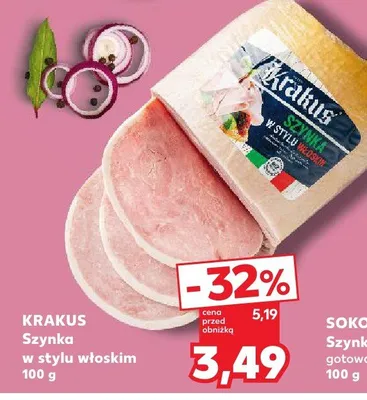 Szynka polska w stylu włoskim promocja w Kaufland