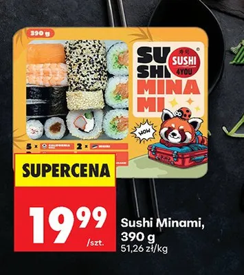 Sushi Minami promocja w Biedronka