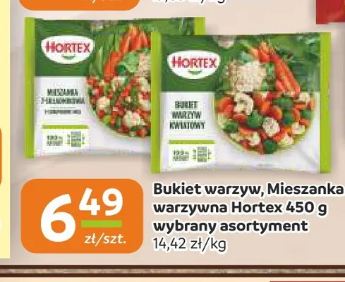 Mieszanka warzywna Hortex promocja w Społem Częstochowa