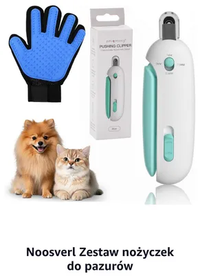 Zestaw nożyczek do pazurów Noosverl promocja w Amazon