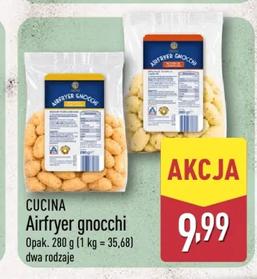 Airfryer gnocchi CUCINA promocja w Aldi