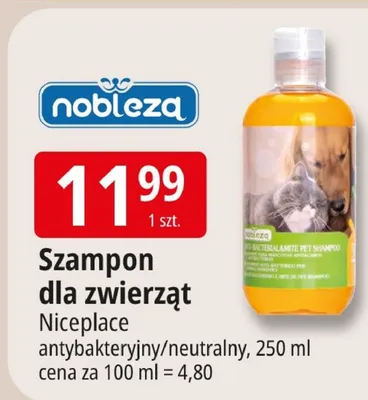 Szampon dla zwierząt promocja w Leclerc