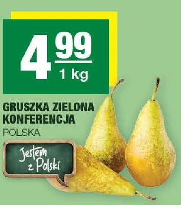 Gruszka zielona konferencja promocja w SPAR