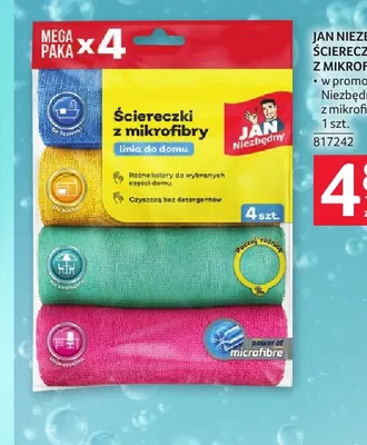 Ściereczki z mikrofibry Jan Niezbędny promocja w Selgros