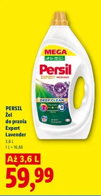 Żel do prania Expert Lavender Persil promocja w Lidl