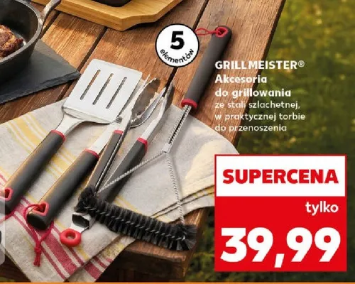 Akcesoria do grillowania Grillmeister promocja w Kaufland