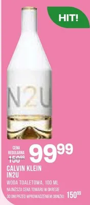 Perfumy in2u woda toaletowa promocja w Drogerie Natura