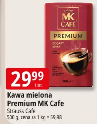 Kawa mielona Premium promocja w Leclerc