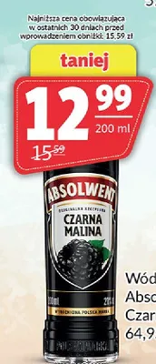 Wódka Absolwent Czarna Malina promocja w Prim Market