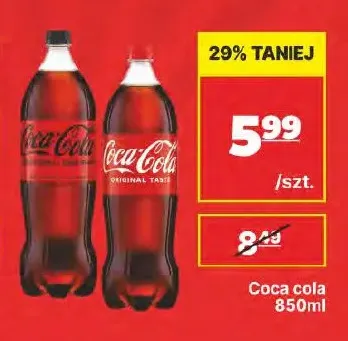 Napój gazowany Coca-Cola Zero promocja w API Market