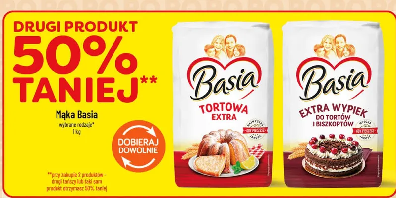 Mąka wybrane rodzaje promocja w POLOmarket