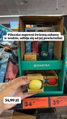 Piłeczka do wody Waboba Original promocja w Biedronka