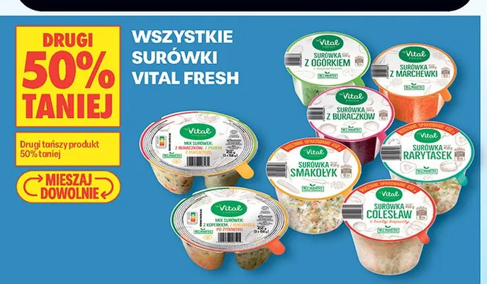 Surówka z buraczków Vital Fresh promocja w Biedronka