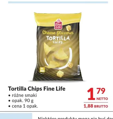 Tortilla Chips Fine Life promocja w Makro