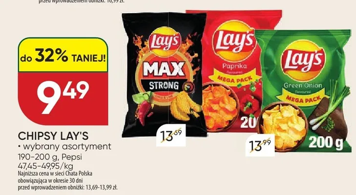 Chipsy promocja w Chata Polska