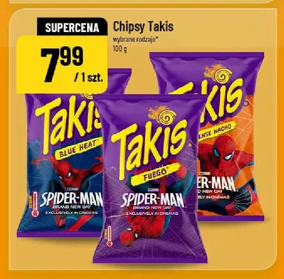 Chipsy Takis Fuego promocja w POLOmarket