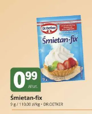 Śmietan-fix Dr. Oetker promocja w Marketvita