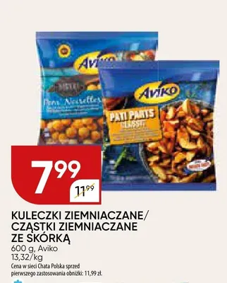 Kuleczki ziemniaczane/czastki ziemniaczane ze skórką promocja w Chata Polska