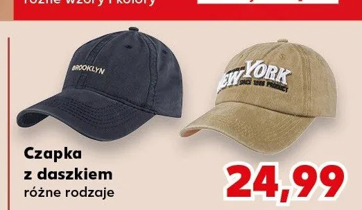 Czapka z daszkiem promocja w Kaufland