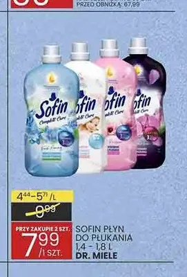 Płyn do płukania Sofin promocja w Wafelek