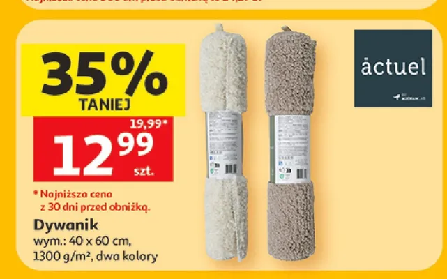 Dywanik Actuel 40x60 cm promocja w Auchan