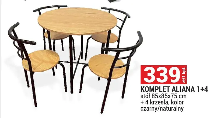 Komplet Aliana 1+4 promocja w Merkury Market