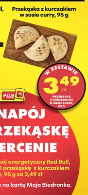 Przekąska z kurczakiem w sosie curry promocja w Biedronka