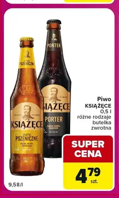 Piwo Książęce Porter promocja w Carrefour Express