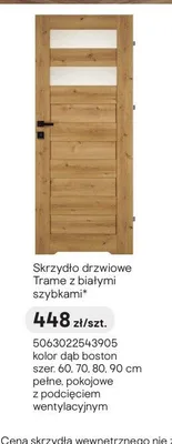 Skrzydło drzwiowe Fortia Trame promocja w Castorama