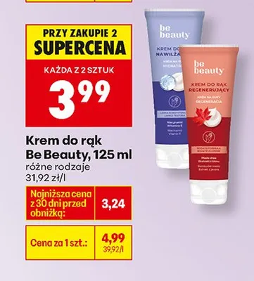 Krem do rąk, różne rodzaje promocja w Biedronka