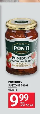 Pomidory suszone na słońcu Ponti promocja w Selgros