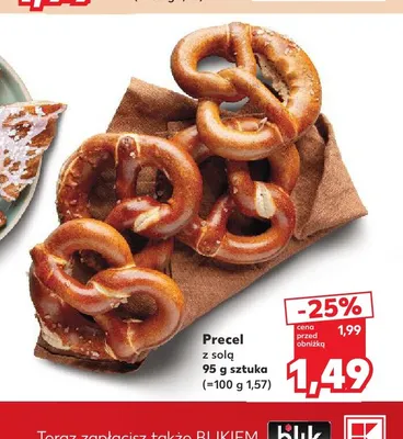 Precel z solą promocja w Kaufland