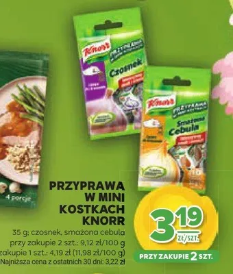 Przyprawa w mini kostkach Knorr promocja w Stokrotka